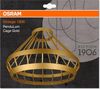 Osram Vintage Edition 1906 Lampenschirm Cage, gold, Zur Erweiterung Ihrer Osram Pendulum Leuchte, P20, Aluminiumgehaeuse Bild 3