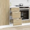 vidaXL Unterschrank Lyon Sonoma-Eiche 40x46x81,5 cm Holzwerkstoff 854213 Bild 3