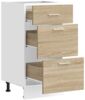 vidaXL Unterschrank Lyon Sonoma-Eiche 40x46x81,5 cm Holzwerkstoff 854213 Bild 5