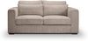 Sofa 2,5 Sitzer B/H/T: 200 x 92 x 112 cm in beige-braun Bild 2