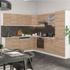 Eck-Küchenschrank für Dachschrägen R-Line Sonoma 75.6 cm mit 1 Tür Vicco Bild 3