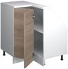 Eck-Küchenschrank für Dachschrägen R-Line Sonoma 75.6 cm mit 1 Tür Vicco Bild 4