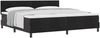 vidaXL Boxspringbett mit Kopfteil Schwarz 200 x 200 cm Samt 3339196 Bild 2
