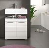 Waschbeckenunterschrank Shawn in weiß Hochglanz 60 cm Bild 5