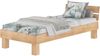 Erst-Holz Massivholzbett Buche natur Bettgestell Holzbett 100x200 Einzelbett ohne Zubehör 60. 80-10 oR Bild 3