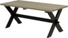 Plus Tisch Nostalgie 179x75x72cm schwarz graubraun rechteckig Bild 1