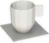 Untersetzer-Set, FREEFORM 4 teilig LBH 10x10x. 50 cm grau Bild 5
