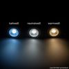 2x 15W LED Panel Einbaustrahler Spot Einbauleuchte Ø19.8 Kaltweiß 6500K 1280 Lumen Deckenleuchte Rund Bild 4