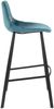Barhocker FRANKY VELVET Samt Petrol von DutchBone Bild 4