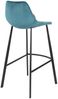 Barhocker FRANKY VELVET Samt Petrol von DutchBone Bild 5