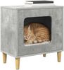 vidaXL Katzenhaus Beton 51 x 30 x 52 cm Holzwerkstoff 8000656 Bild 3