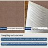 Fußmatte innen 80x120cm Braun Schmutzfangmatte waschbar rutschfeste Türmatte Bild 2