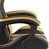 vidaXL Gaming-Stuhl Schwarz und Golden Kunstleder [20520] Bild 5
