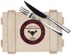 Justinus Besteck-Set Justinus 8tlg BBQ Steakbesteck-Set für 4 Personen Messer Gabel, Edelstahl Bild 2