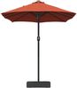 vidaXL Garten-Sonnenschirm Terrakotta 385 x 209 x 244 cm Polyester 42003288 Bild 5