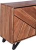 Kommode EBBA - Akazie Akazienbraun 78 x 40 x 120 cm | Schrank Schlafzimmer Sideboard Bild 4