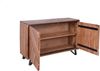 Kommode EBBA - Akazie Akazienbraun 78 x 40 x 120 cm | Schrank Schlafzimmer Sideboard Bild 3