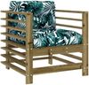 vidaXL 7-tlg. Garten-Lounge-Set mit Kissen Imprägniertes Kiefernholz 3185842 Bild 5
