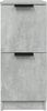 Sideboards 2 Stk. Betongrau 30 x 30 x 70 cm Holzwerkstoff [811178] Bild 4