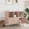 vidaXL Sideboard Rosa 100,5x39x79 cm Stahl 843091 Bild 3