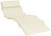 vidaXL Sonnenliegen-Auflage Creme 180x60x4 cm Oxford-Gewebe 361854 Bild 2