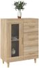 Sideboard, Kommode Sonoma-Eiche 69,5x34x90 cm Holzwerkstoff j3012p Bild 4