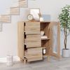 Sideboard, Kommode Sonoma-Eiche 69,5x34x90 cm Holzwerkstoff j3012p Bild 3