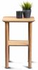 Beistelltisch >Dill 2< in Wildeiche , Massivholz - 40x60x40cm (BxHxT) Bild 2