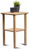 Beistelltisch >Dill 2< in Wildeiche , Massivholz - 40x60x40cm (BxHxT) Bild 3