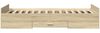 vidaXL Bettgestell mit Schubladen Sonoma-Eiche 75x190 cm Holzwerkstoff 3280351 Bild 5