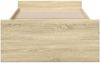 vidaXL Bettgestell mit Schubladen Sonoma-Eiche 75x190 cm Holzwerkstoff 3280351 Bild 4