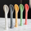Koziol Besteck-Set 3-tlg. Klikk Pocket, To-Go-Besteck, Kunststoff, Nature Ash Grey, 4036701 Bild 4
