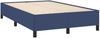 vidaXL Boxspringbett mit Matratze Blau 120x190 cm Stoff 3269901 Bild 4