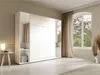 Vente-unique - RAPILI Bett Holz, Platte Weiß - B 50 cm239,2 cm x H 225,2 cm x L 259 cm Bild 2
