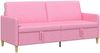 vidaXL Sofa mit Stauraum Rosa 192 x 78 x 87 cm Polyester 42036987 Bild 2
