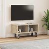 vidaXL TV-Ständer Sonoma-Eiche 68,5 x 35 x 35 cm Holzwerkstoff 891042 Bild 4