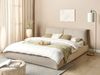 Bett mit Lattenrost VINAY 180 x 200 cm Stoff Beige Bild 3