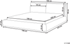 Bett mit Lattenrost VINAY 180 x 200 cm Stoff Beige Bild 2