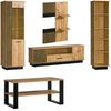 XL Küchenhängeschrank Rimini 80x96cm Glaseinsatz matt Farbe: RAL 6025 farngrün matt / lava RI-W4S/80 Bild 2