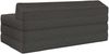 vidaXL Klappsofa Bett Dunkelgrau 120 x 60 x 49 cm Stoff 900035 Bild 4