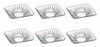 Pasabahce Untersetzer 54321 Unterteller 6er Set Cay Tabagi Bild 5