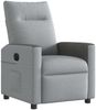 vidaXL Relaxsessel Elektrisch Hellgrau Stoff 3324038 Bild 4
