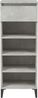 vidaXL Schuhregal Betongrau 40x36x105 cm Holzwerkstoff 819784 Bild 5