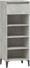 vidaXL Schuhregal Betongrau 40x36x105 cm Holzwerkstoff 819784 Bild 2