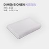 Kopfkissen mit Memory Foam und abnehmbaren Bezug Stützkissen Vital - 40x60cm Bild 2
