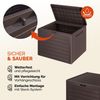Casaria Auflagenbox Kissenbox Aufbewahrungsbox Lille Balkon Braun Bild 3
