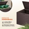 Casaria Auflagenbox Kissenbox Aufbewahrungsbox Lille Balkon Braun Bild 5