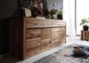 Sideboard Wildeiche / Zerreiche 202x43x80 braun geölt MONTREUX #352 Bild 4