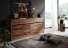 Sideboard Wildeiche / Zerreiche 202x43x80 braun geölt MONTREUX #352 Bild 3