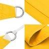 vidaXL Sonnensegel Oxford-Gewebe Rechteckig 5x7 m Gelb 135605 Bild 5